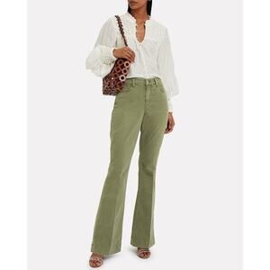 L'Agence High Rise Relaxed Fit Flare Affair Jeans In Brigade Size 32 NWOT